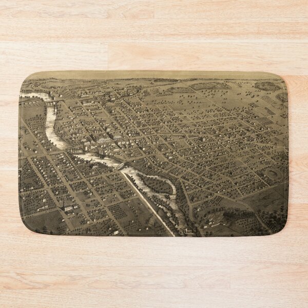 Item preview, Niles, Michigan (1868) designed and sold by allhistory.
