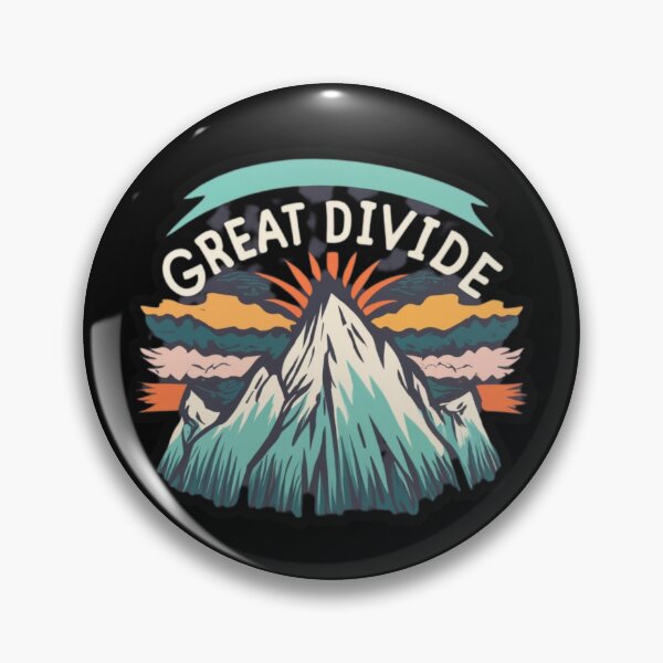 Item preview, Great Divide Mountain - Montana designed and sold by GroovyDino.