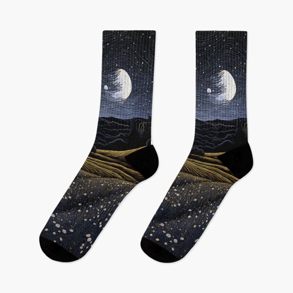 Item preview,  Night Cat and the Moon designed and sold by Ewa Miller.
