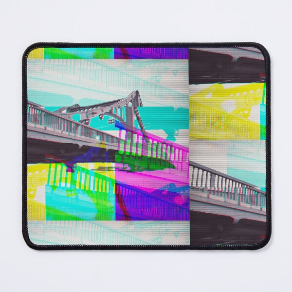 Item preview, Glitch bridge multicolour design  designed and sold by GingaDesigns.
