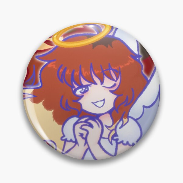 Item preview, angel pin!! designed and sold by patentedyikes.