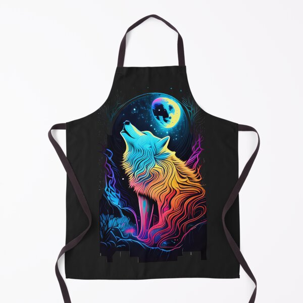 Item preview, Full Moon Howling Night Wolf designed and sold by Chubuter.