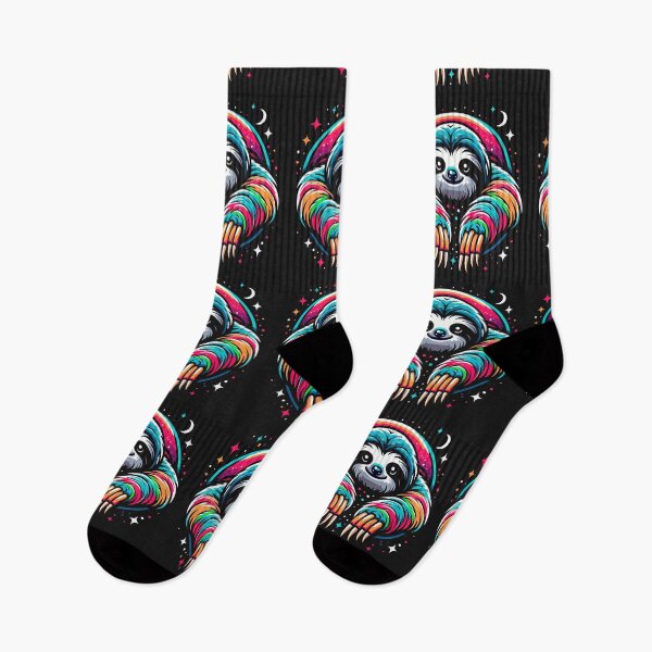 Item preview, Colorful sloth designed and sold by MiroArtAbstra.