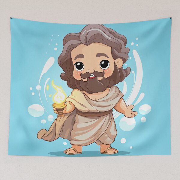 Item preview, Zeus | cute style designed and sold by ComicsFactory.