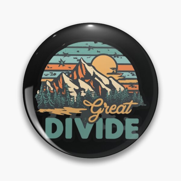 Item preview, Great Divide Mountain - Montana designed and sold by GroovyDino.