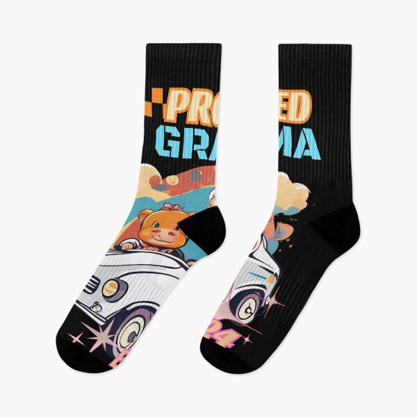 Item preview, Promoted to Grandma est. 2024 Prengancy Announcement Retro designed and sold by CyberArtistOne.