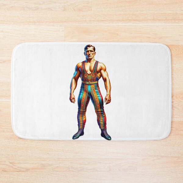 Item preview, Brightly Colored Professional Wrestler Entertainer Fighter in 1900s designed and sold by kylmllr101684.
