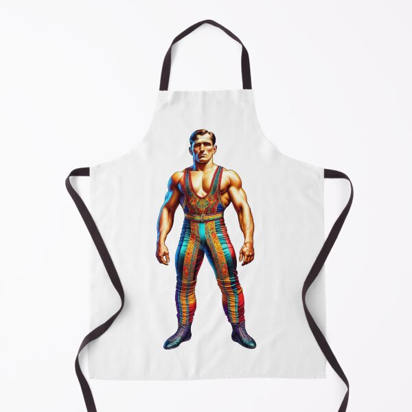 Item preview, Brightly Colored Professional Wrestler Entertainer Fighter in 1900s designed and sold by kylmllr101684.