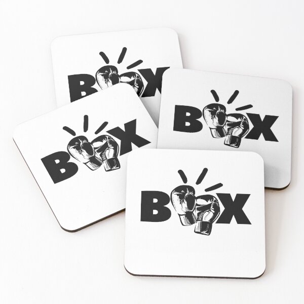 Item preview, BOXING BLACK AND WHITE LOGO designed and sold by infinitearte.