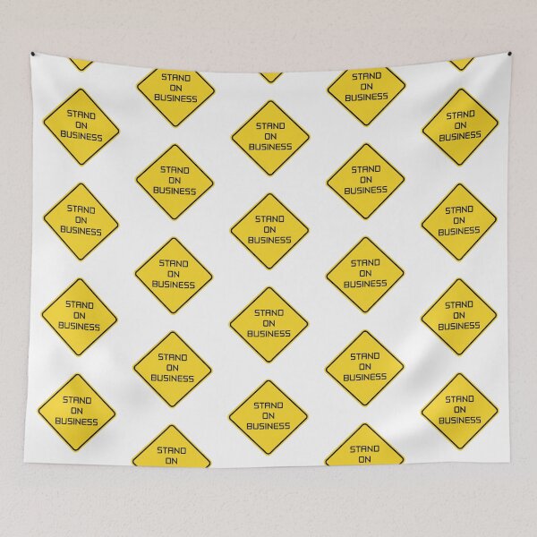 Item preview, stand on business sign designed and sold by emmam100.
