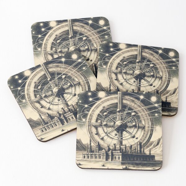 Item preview, Celestial Orbits Above the Timeless Palace designed and sold by PictorialWhimsy.