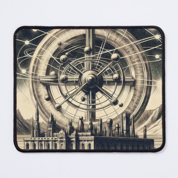 Item preview, Celestial Orbits Above the Timeless Palace designed and sold by PictorialWhimsy.
