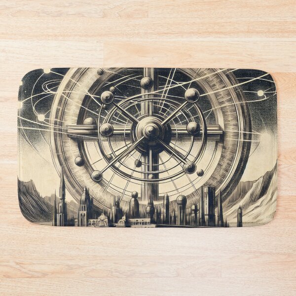 Item preview, Celestial Orbits Above the Timeless Palace designed and sold by PictorialWhimsy.