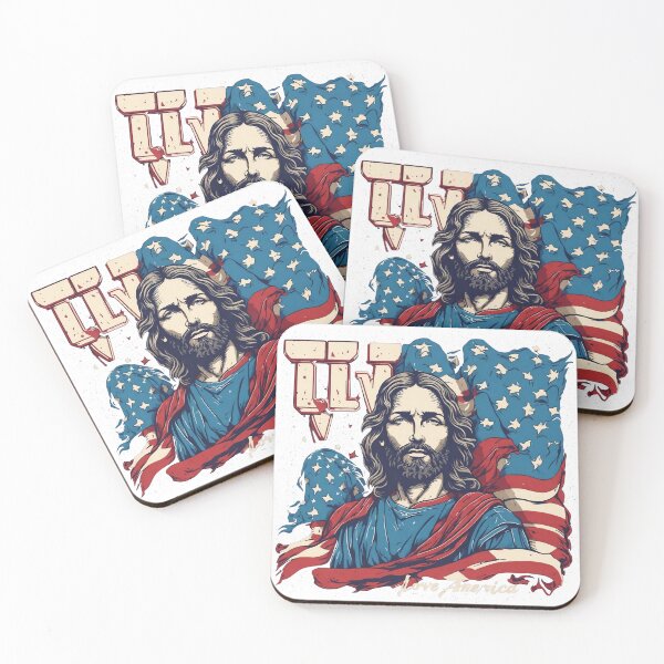 Artikelvorschau, Divine Allegiance: Jesus, America, and Love entworfen und verkauft von Misterpng.
