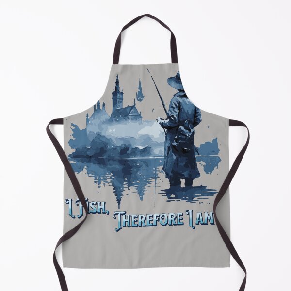 Item preview, I Fish, Therefore I Am - Outdoor Hunting Fishing Wear designed and sold by SilverWingInc.