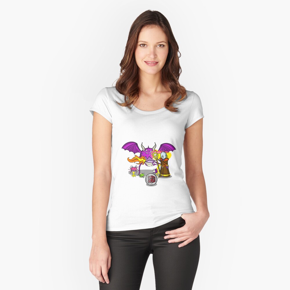 Item preview, Fitted Scoop T-Shirt designed and sold by cdavenport4.