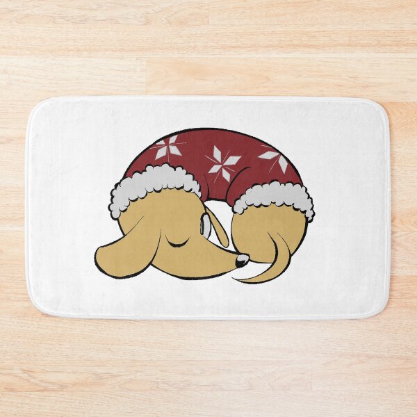 Item preview, perro salchicha de navidad designed and sold by izenArtelier.