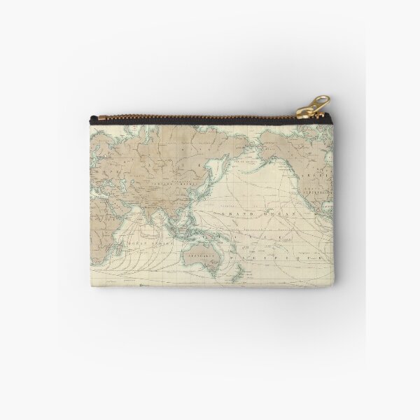 Item preview, Vintage Map of The World (1862) designed and sold by BravuraMedia.