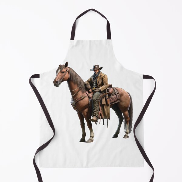 Item preview, Cowboy on a Horse in the Old Wild West like Red Dead Redemption designed and sold by kylmllr101684.