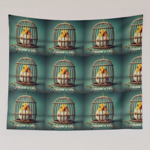 Item preview, freedom is life go ahead designed and sold by abdelaziz0.