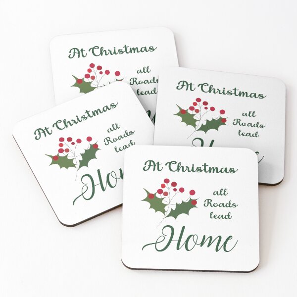 Item preview, At Christmas all Roads lead Home designed and sold by LemonTreeByUma.