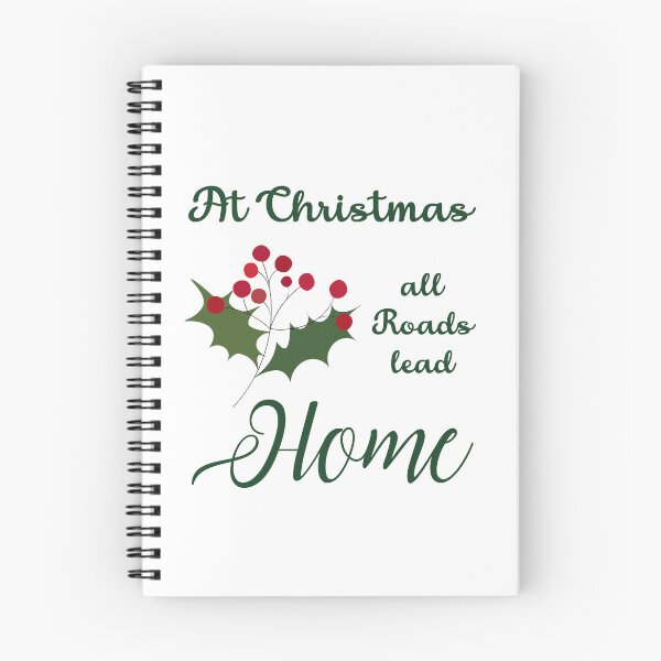 Item preview, At Christmas all Roads lead Home designed and sold by LemonTreeByUma.