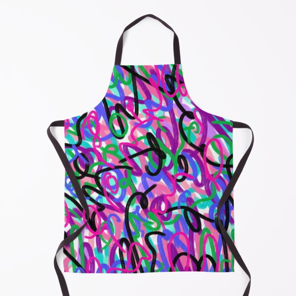 Item preview, Colorful Squiggles Abstract Art designed and sold by DanielleGensler.