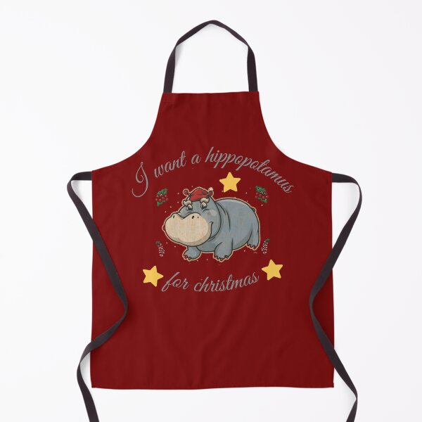 Item preview, I want a hippopotamus for christmas - funny quote designed and sold by Superdealkoeln.