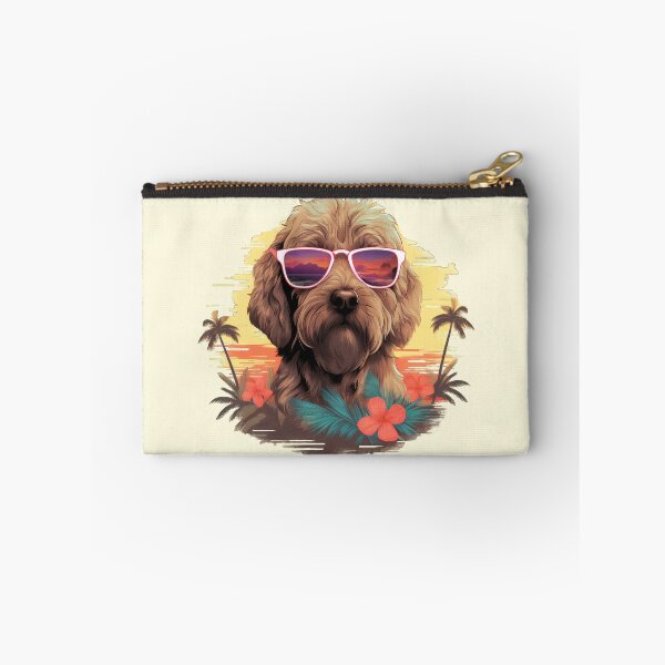 Item preview, Labradoodle Tropical Vacation designed and sold by ZombieLH.