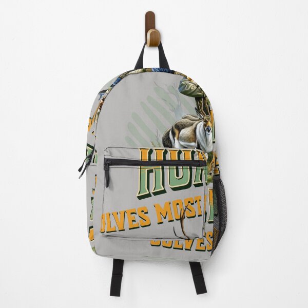 Item preview, Hunting Fishing Solves Most of my Problems - Outdoor Wear designed and sold by SilverWingInc.