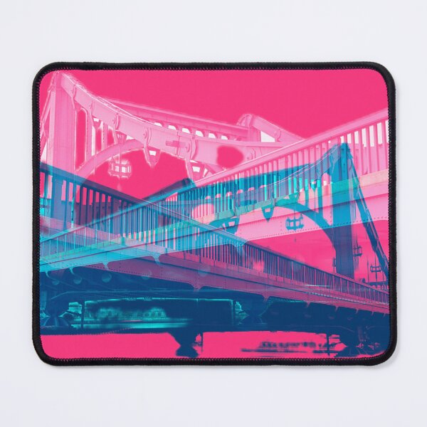Item preview, Bridge on pink background designed and sold by GingaDesigns.