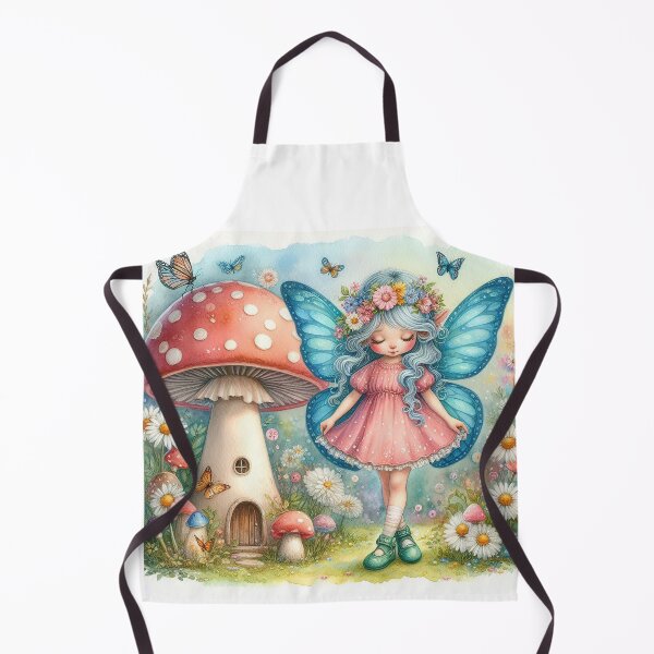 Item preview, Enchanting Fairy by the Mushroom House designed and sold by autrouvetout.
