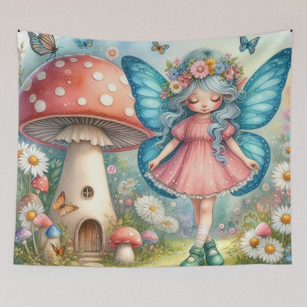 Item preview, Enchanting Fairy by the Mushroom House designed and sold by autrouvetout.