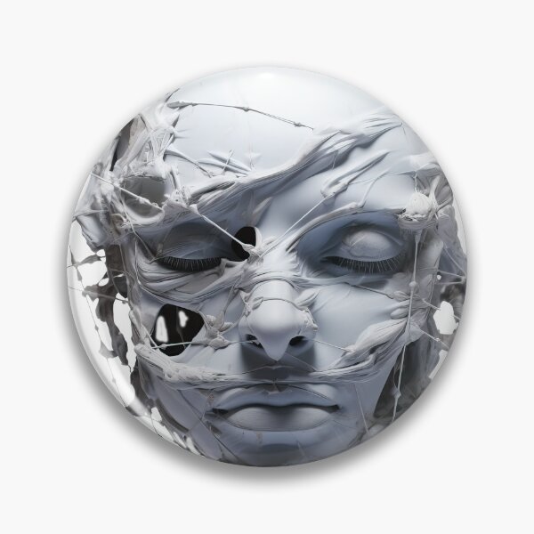 Item preview, Visage in Viscosity - Surreal Facial Sculpture designed and sold by janedewaard.