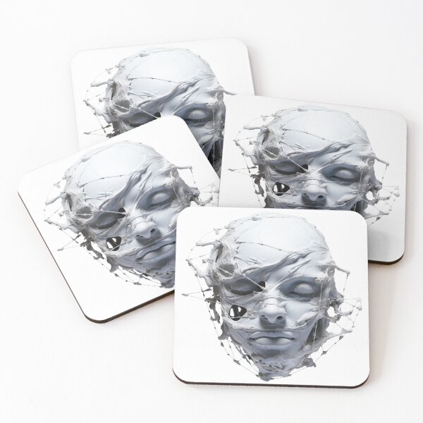 Item preview, Visage in Viscosity - Surreal Facial Sculpture designed and sold by janedewaard.