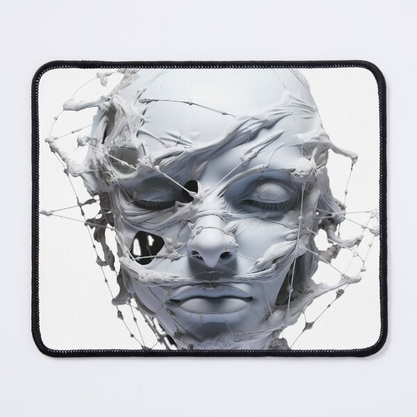 Item preview, Visage in Viscosity - Surreal Facial Sculpture designed and sold by janedewaard.