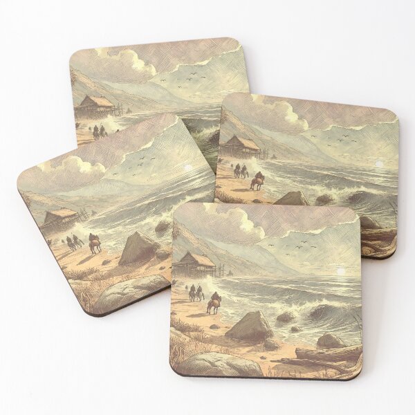 Item preview, Sunset Serenade at Secluded Cove designed and sold by PictorialWhimsy.