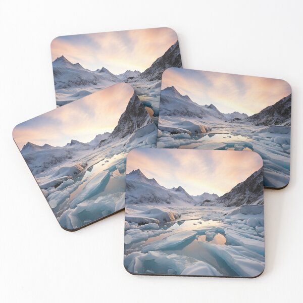 Item preview, Iceland mountains with sunrise sky - Landscape photography designed and sold by TheArtistOf2022.