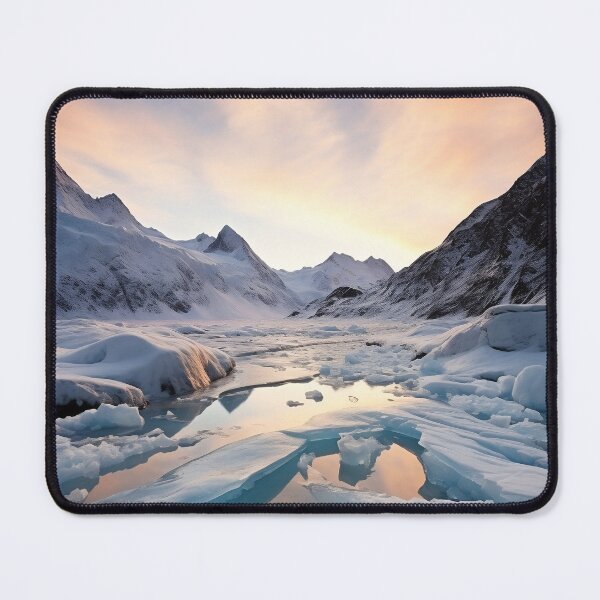 Item preview, Iceland mountains with sunrise sky - Landscape photography designed and sold by TheArtistOf2022.