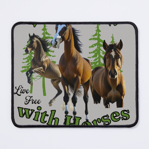 Item preview, Life is Better with HORSES - love horse riding equestrian designed and sold by SilverWingInc.