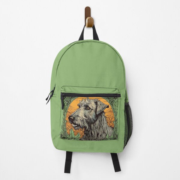 Item preview, Irish Wolfhound Retro Vintage Dog Portrait designed and sold by WallyPink.