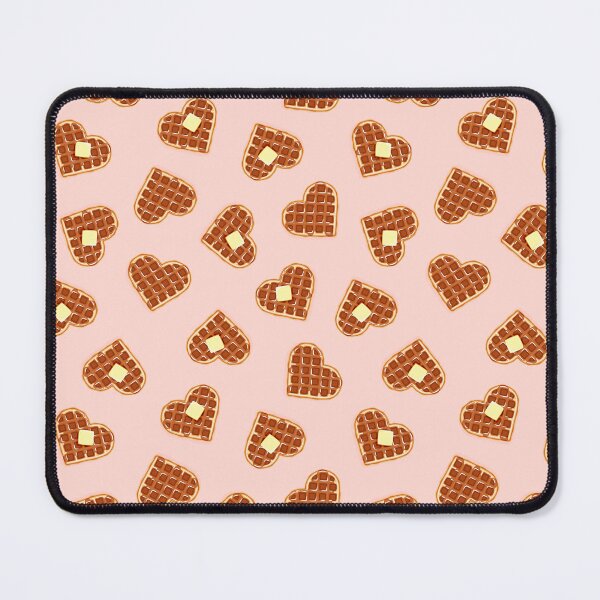 Item preview, heart shaped waffles - pink designed and sold by littlearrow.