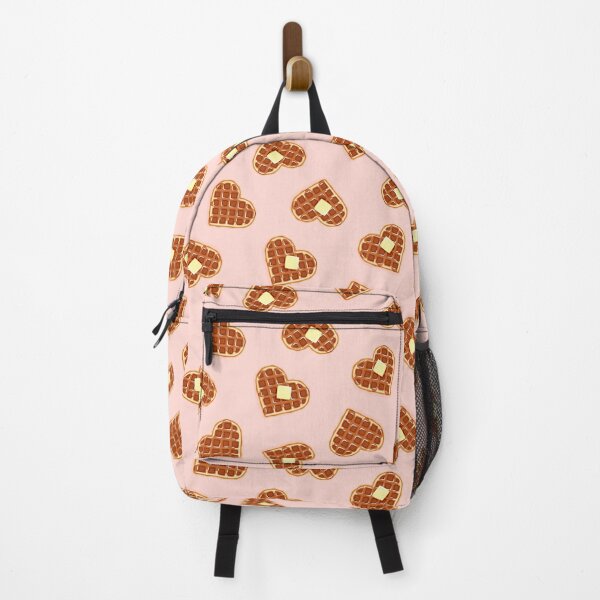 Item preview, heart shaped waffles - pink designed and sold by littlearrow.