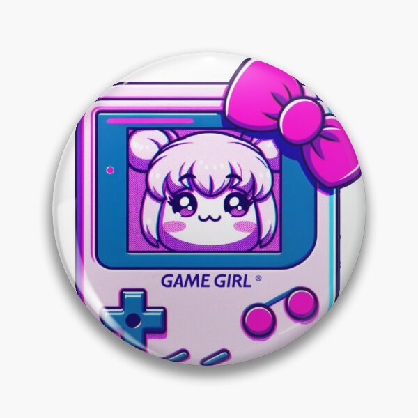 Item preview, Retro 90's Game Girl designed and sold by Pianobeast.