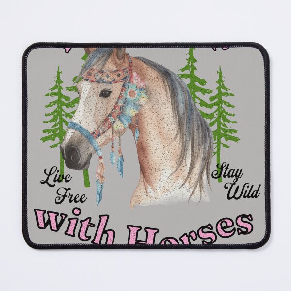 Item preview, Life is Better with HORSES - love horse riding equestrian designed and sold by SilverWingInc.