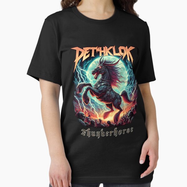 Artikel-Vorschau von Episches Dethklok-Donnerpferd, designt und verkauft von Melodic Metal.