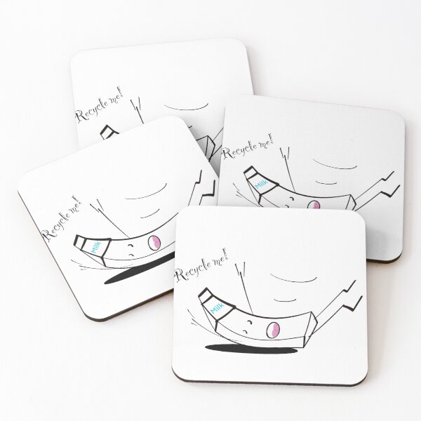 Item preview, The Crazy Milk (Design 7): Eco-Friendly Dairy - Crazy Milk's Recycling Call designed and sold by SmartDesignByBB.