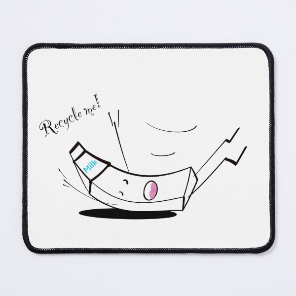 Item preview, The Crazy Milk (Design 7): Eco-Friendly Dairy - Crazy Milk's Recycling Call designed and sold by SmartDesignByBB.