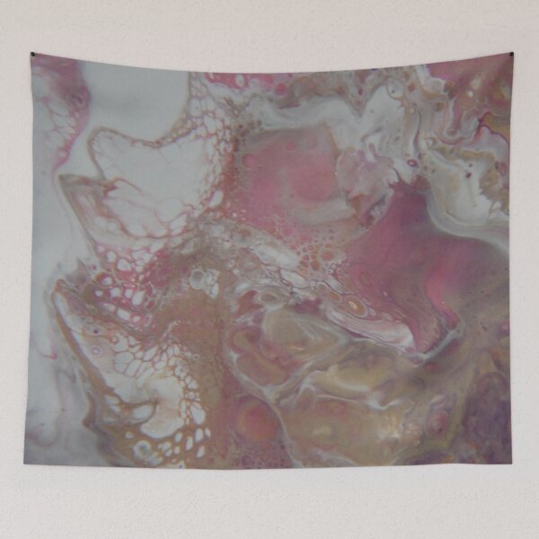 Item preview, Fluid Nature - Muted Pinks - Abstract Acrylic Pour Art designed and sold by vmajzlik.