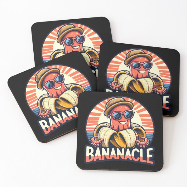 Aperçu de l'œuvre Bananacle : Une touche tropicale à la fantaisie océanique créée et vendue par ArtfulNook.
